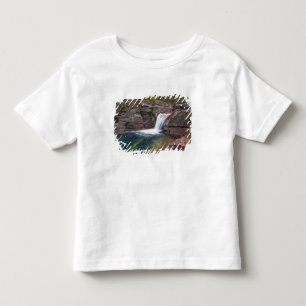 Deadwood Falls on Reynolds Creek in autumn in Toddler T-Shirt