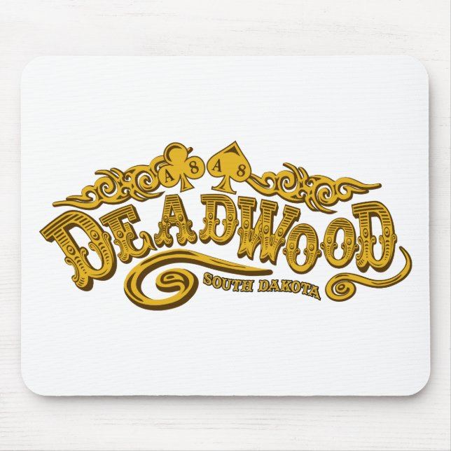 Deadwood Saloon Mouse Pad (Front)