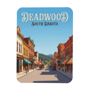 Deadwood South Dakota Magnet