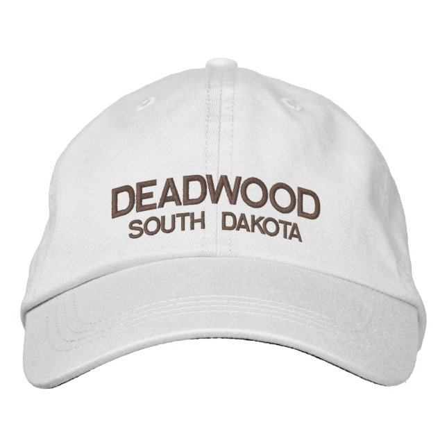 Deadwood* South Dakota Personalised Adjustable Hat (Front)