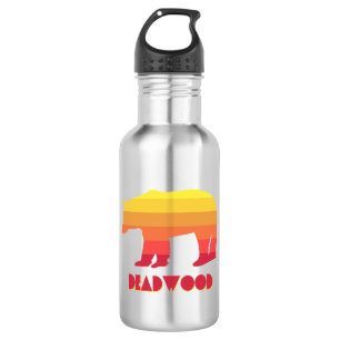 Deadwood South Dakota Rainbow Bear 532 Ml Water Bottle