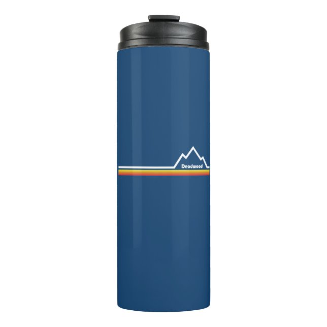 Deadwood South Dakota Thermal Tumbler (Front)