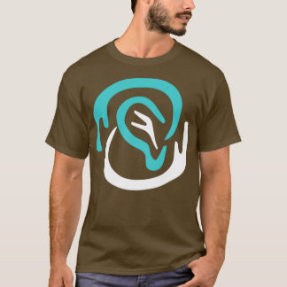 Deaf Abstract Ear Cochlear T-Shirt
