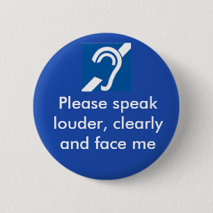 Deaf and hard of hearing badge