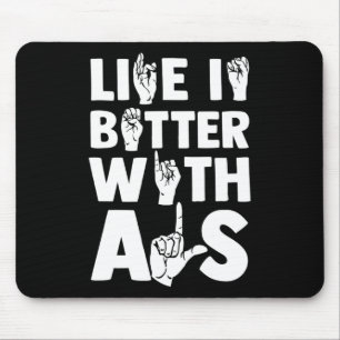 Deaf Awareness And Sign Language 2 Mouse Pad