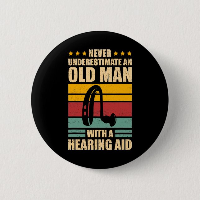 Deaf Awareness Asl And Deaf Pride  6 Cm Round Badge (Front)