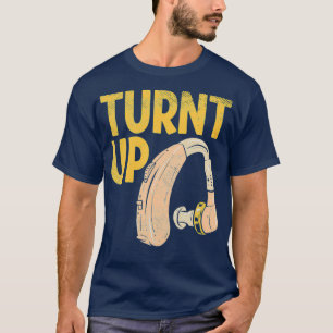 Deaf Awareness Hearing Aid T-Shirt
