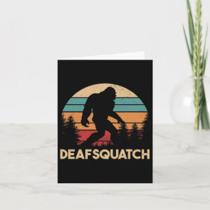 Deaf Awareness Hearing Loss Sign Language And Deaf Card