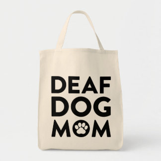 Deaf Dog Mum Tote Bag