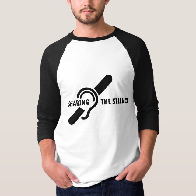 Deaf, hearing impaired, deafness, gestures of lang T-Shirt (Front)