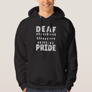 Deaf Pride American Sign Language Asl I Love You Hoodie