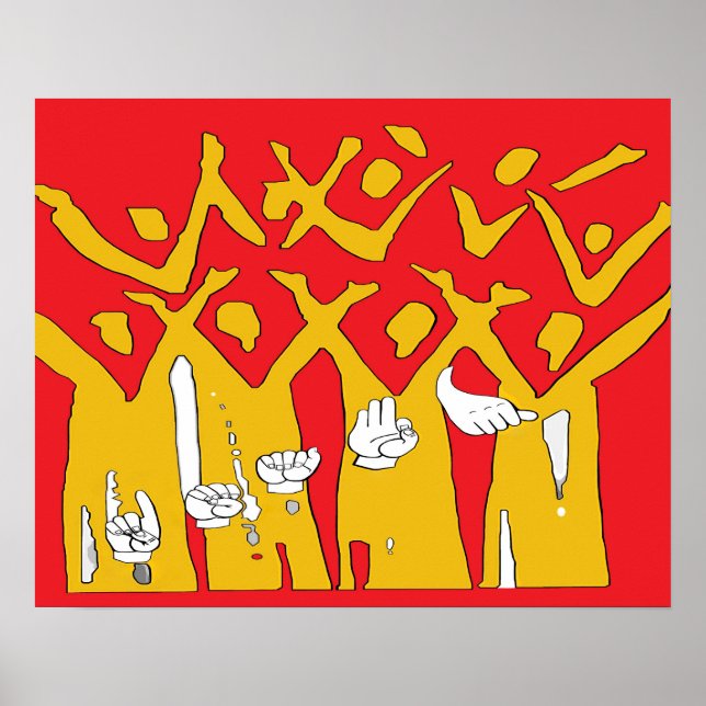 DEAF PRIDE POSTER (Front)