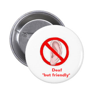 Custom Deaf Badges & Pins | Zazzle.co.nz