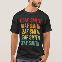 Deaf Smith County Texas Rainbow Text Design