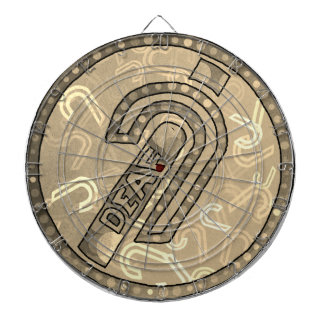Deaf Symbol English Dartboard