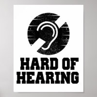 Deafness and hard of hearing symbol