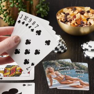 DEAL! 🃏 Add Text or Image Playing Cards