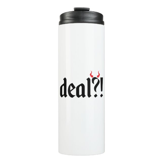 deal with devil thermal tumbler (Front)