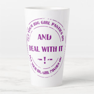 deal with pressure latte mug