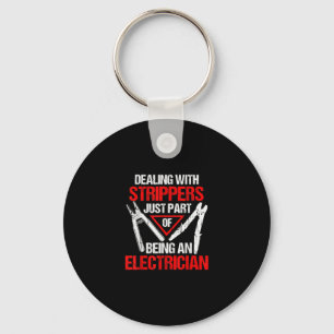 Dealing With Funny Electrician Key Ring