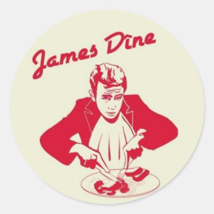 Dean Classic Round Sticker