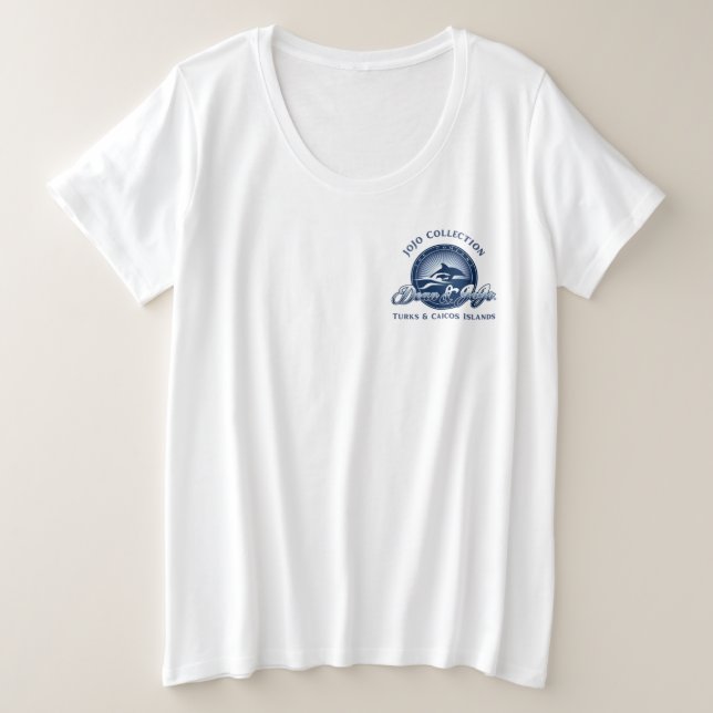 Dean & JoJo Women's T-Shirt Plus Size T-Shirt (Design Front)