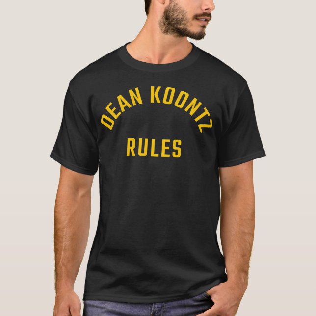 Dean Koontz Rules - Monster Squad T-Shirt (Front)