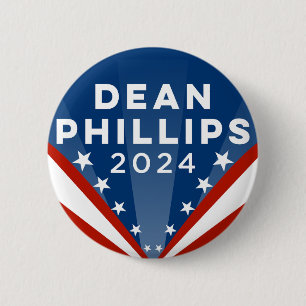 Dean Phillips 2024 6 Cm Round Badge