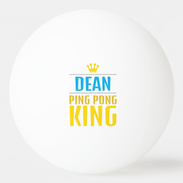 Dean Ping Pong Ball (Front)