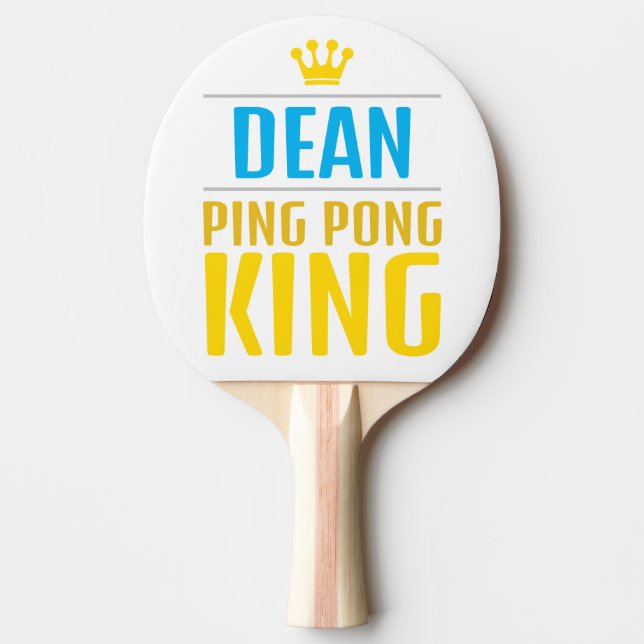 Dean Ping Pong Paddle (Front)