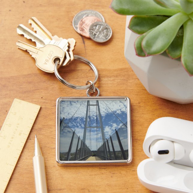 Dean Street Pedestrian Bridge Pathway to the Sky Key Ring (Desk)