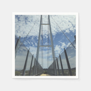 Dean Street Pedestrian Bridge Pathway to the Sky Napkin