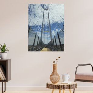 Dean Street Pedestrian Bridge Pathway to the Sky Poster
