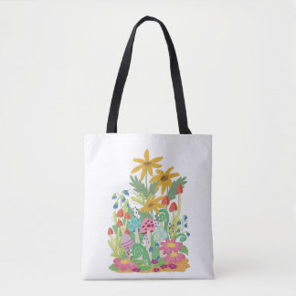 Deanna Day Mushroom Garden Tote Bag