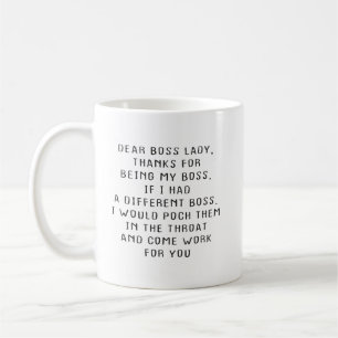 Dear Boss Coffee Mug