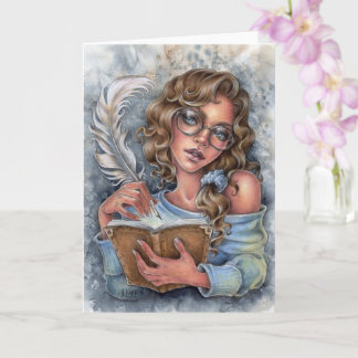 Dear Diary Folded Greeting Card Writer Book