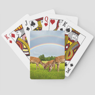 Dear family under the Rainbow Playing Cards