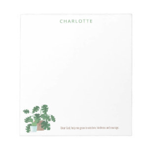 Dear God Help Me Grow Houseplants Notepad