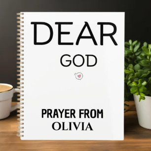 Dear God Personalised Prayer Planner