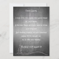 Dear good Santa