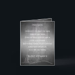 Dear good Santa Card<br><div class="desc">Funny greetings and wishes to Santa Claus in front of a chalkboard background.
Back is provided with white Liniatur.</div>