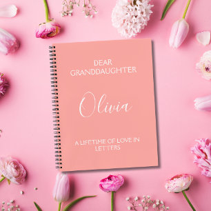 Dear Granddaughter: A Lifetime of Love in Letters Notebook