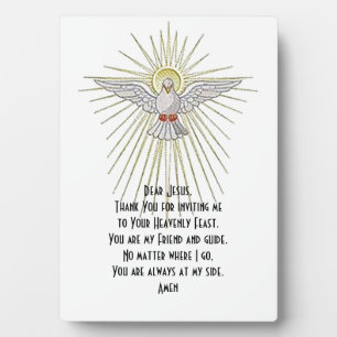 “Dear Jesus” First Communion Plaque