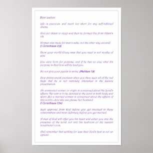 Dear Ladies - Poster 