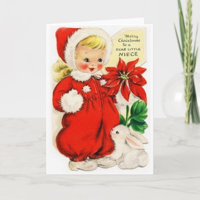 Dear Little Niece Holiday Card (Front)