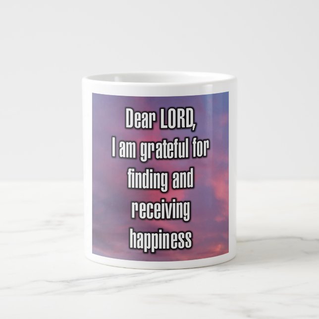 Dear LORD, I am grateful for finding and... Mug (Front)