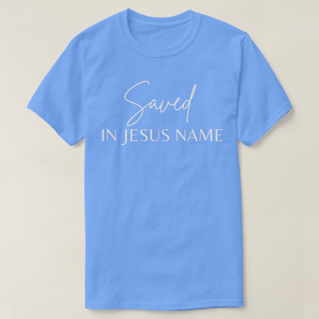 Dear Lord Jesus Salvation Prayer T-Shirt (Design Front)