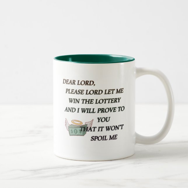 DEAR LORD Two-Tone COFFEE MUG (Right)