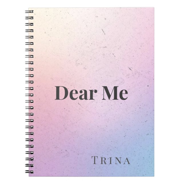Dear Me Self Love Notebook (Front)