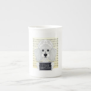 Dear Mum I Can Explain I Poodle Mum I Poodle Bone China Mug